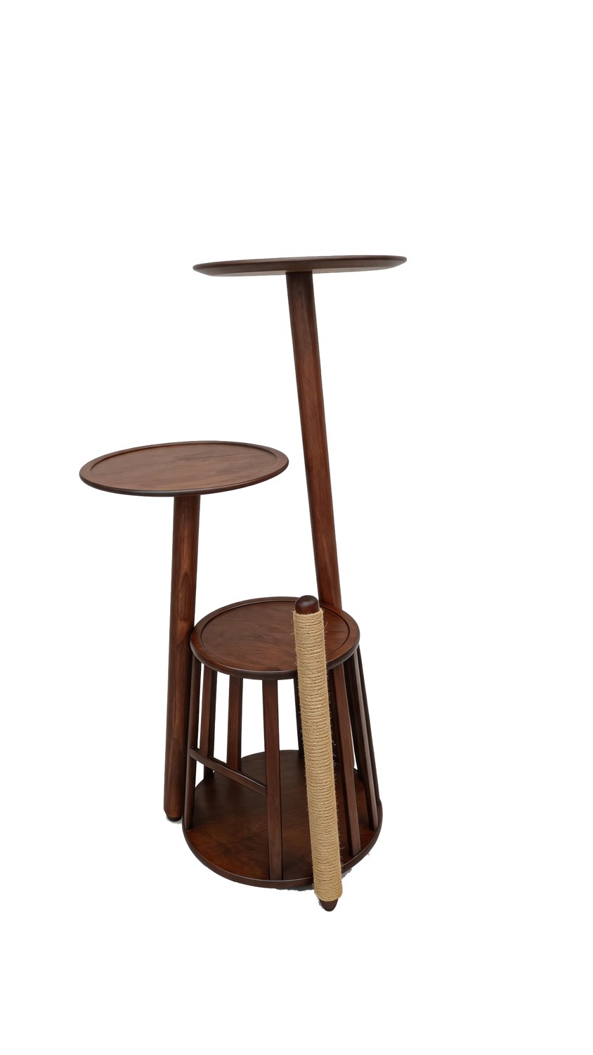Cat Tree in rubberwood finger-jointed board — Dalico Pets DP-004