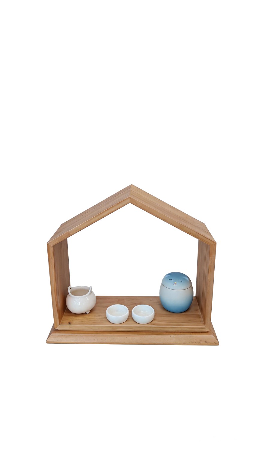 Pet Memorial Shrine in pine finger-jointed board or mdf — Dalico Pets DP-037