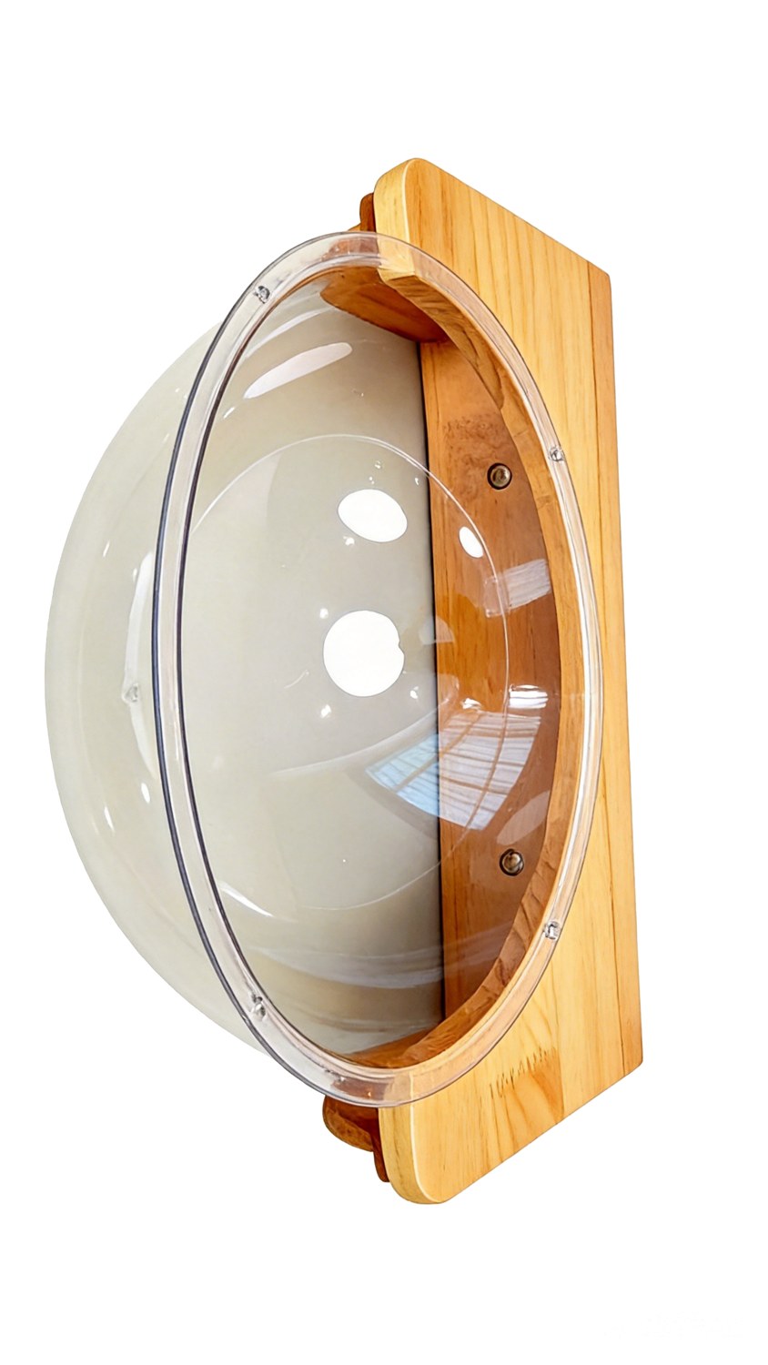 Wall-Mounted Cat Climbing Unit in pine finger-jointed board — Dalico Pets DP-010