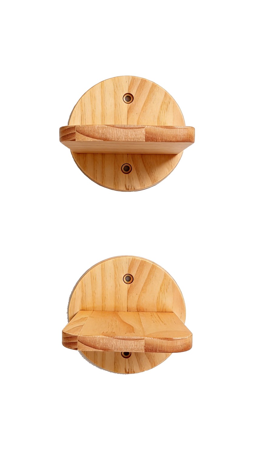 Wall-Mounted Cat Climbing Unit in pine finger-jointed board — Dalico Pets DP-011