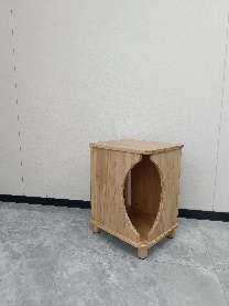 Stool in pine finger-jointed board — Dalico Pets DP-039